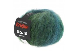 Brigitte no 3 color kleur 102 blauw-groen